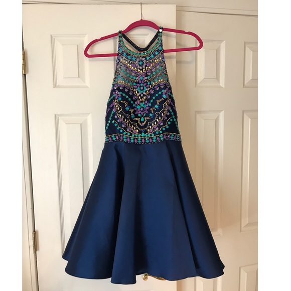 Narianna Dresses & Skirts - Narianna Royal Blue Beaded Dress
